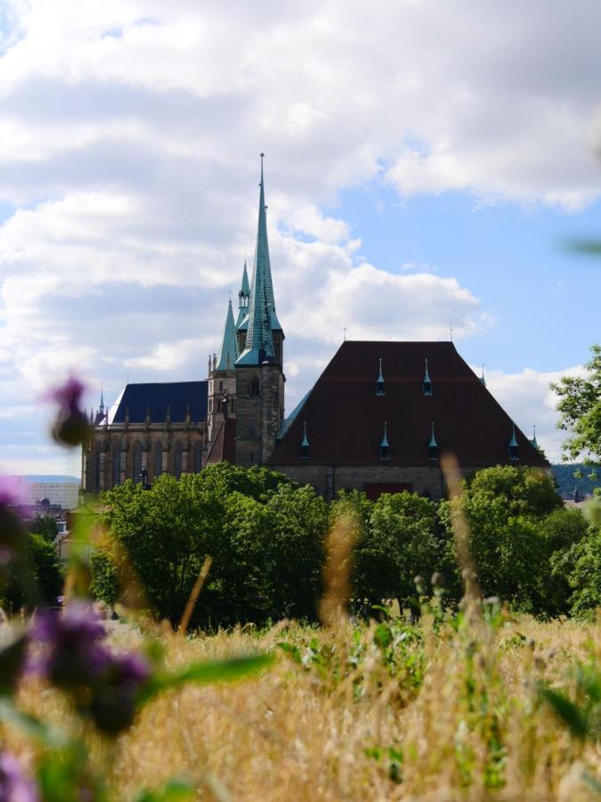 Wohnung Mit Blick Auf Die Zitadelle Petersberg - 3 Zimmer Эрфурт Экстерьер фото